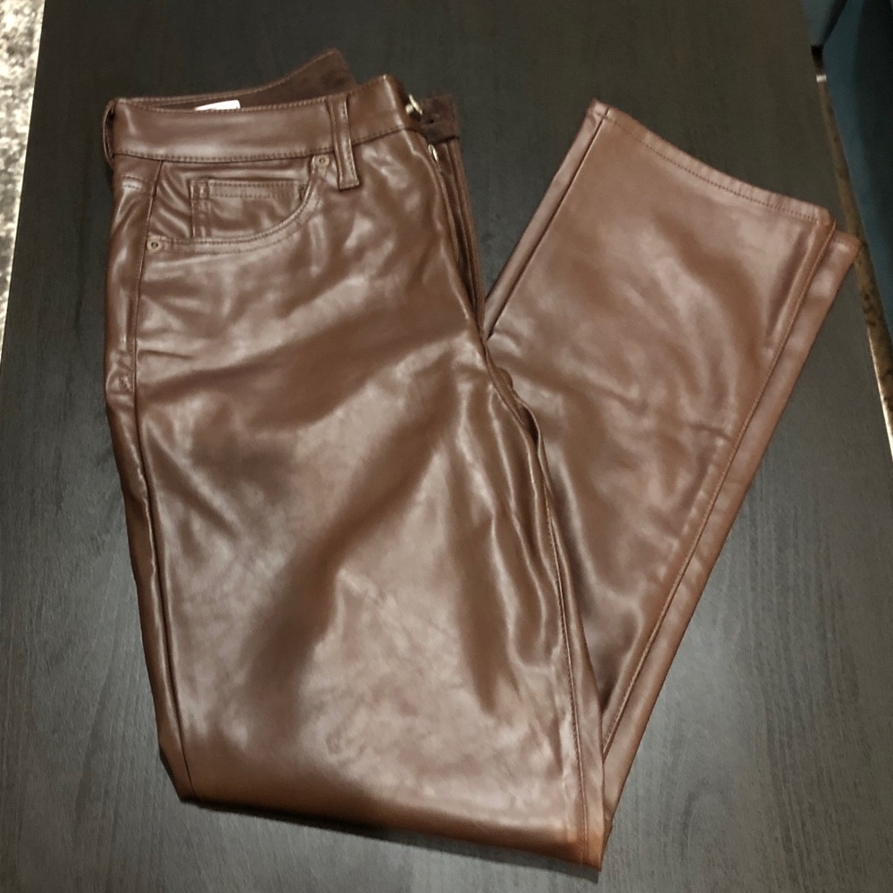 Gap Faux Leather Pants
